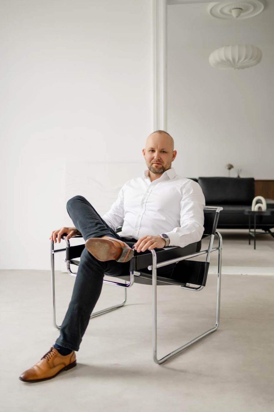 Sebastian Moczka podczas konsultacji